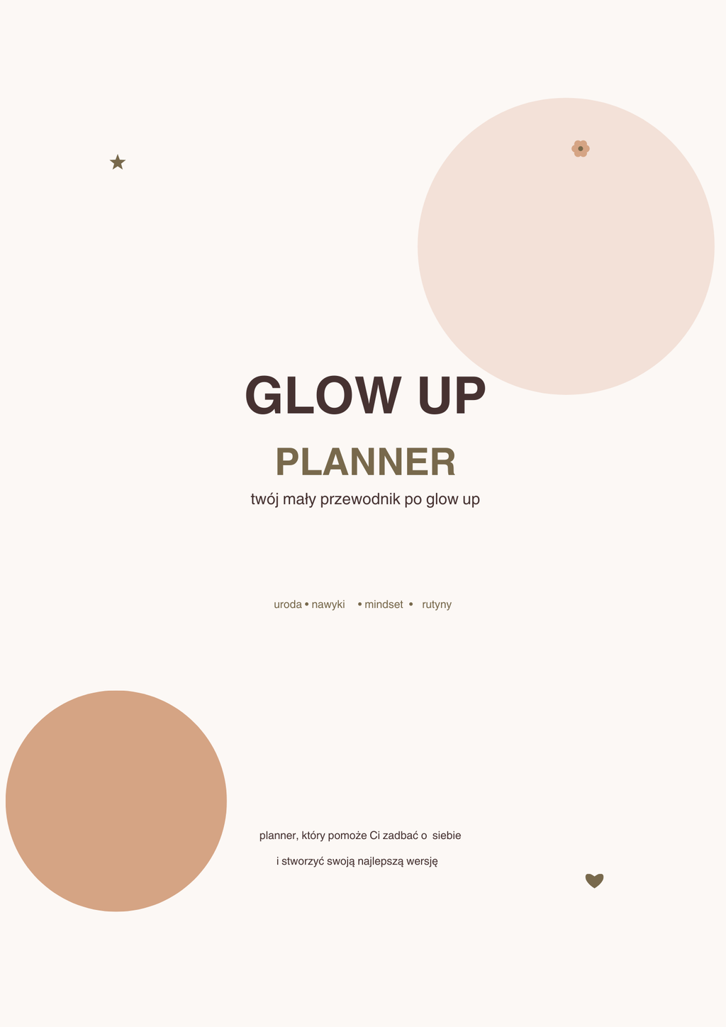 Glow Up Planner