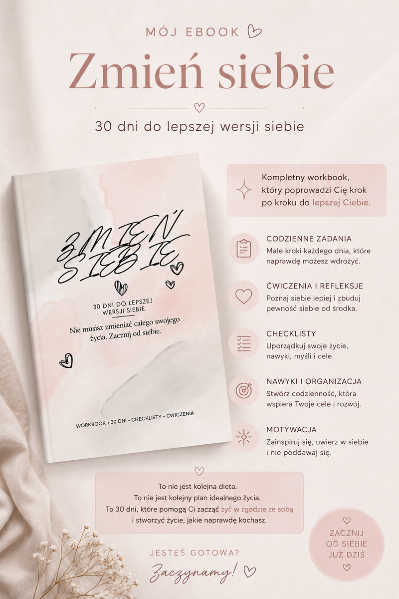 ZMIEŃ SIEBIE - 30 dni do lepszej wersji siebie